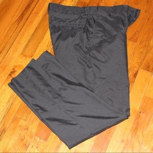 Black/Silver Striped Izod Golf Pants Sz 32/32